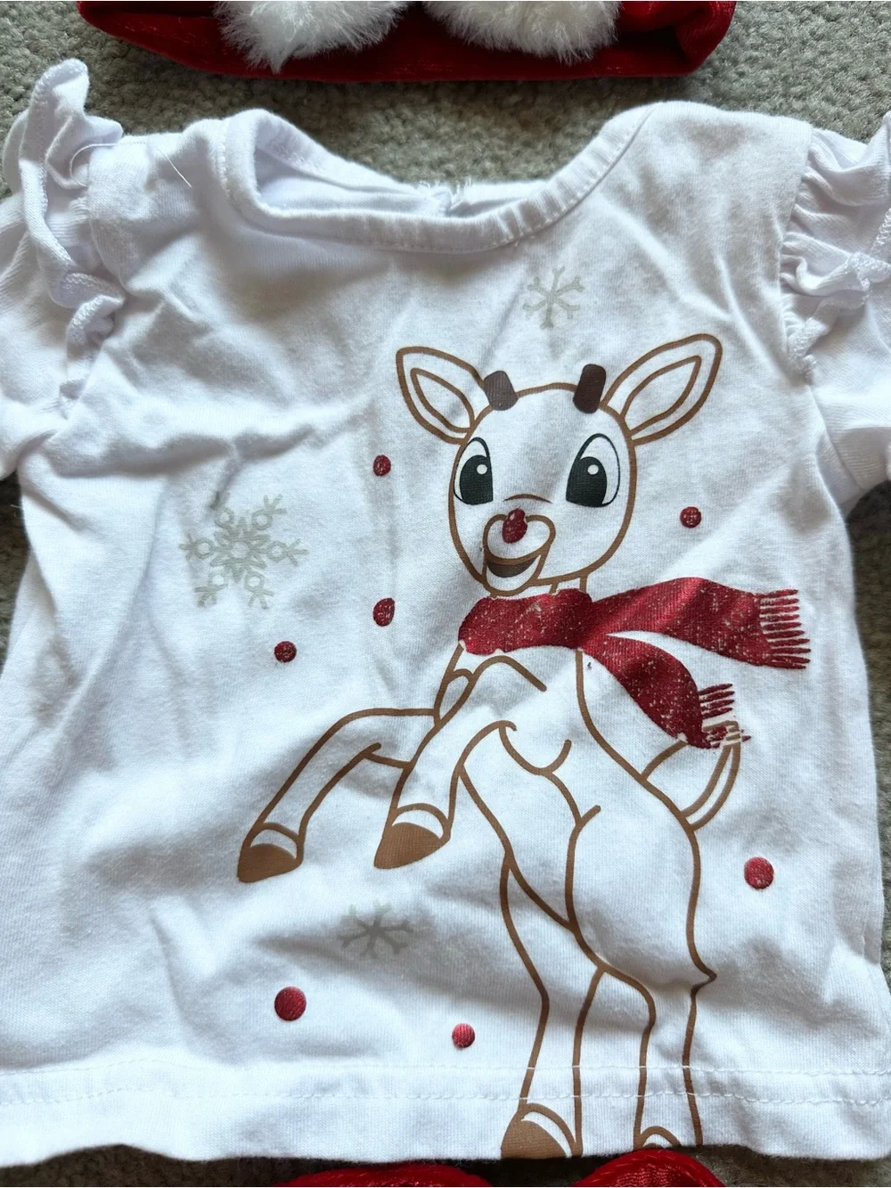 Mixed brands 9 piece 4-6 month baby girl Christmas/ winter outfit lot